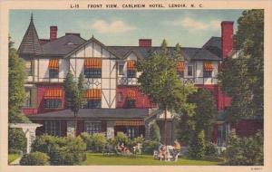 North Carolina Lenoir Front View Carlheim Hotel