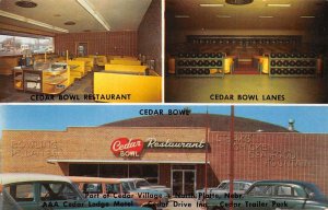 North Platte Nebraska Cedar Village Shopping Cntr. Businesses ,Multi-View PC U51