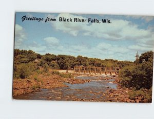 Postcard Greetings from Black River Falls, Wisconsin