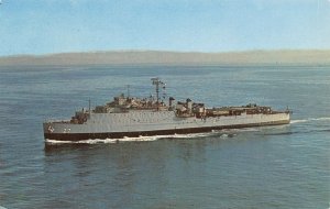 USS Whetstone LSD-27 Dock Landing Ship US Navy postcard