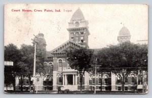 c1910 Court House Crown Point Indiana  P620 