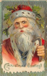 uk42936 christmas greetings santa claus greetings