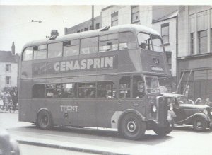 Transportation Postcard - Buses & Coaches - AEC Regent Double Decker Ref 17817A