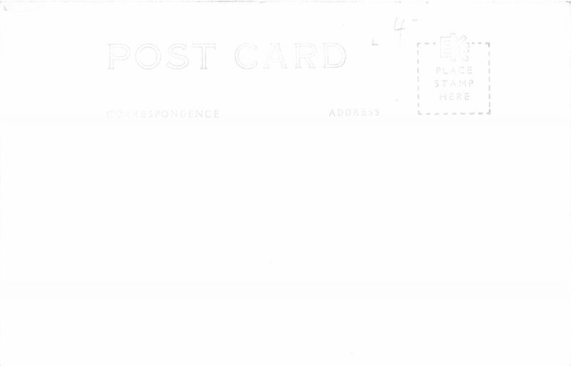 F38/ Orofino Idaho RPPC Postcard c1940s High School Building