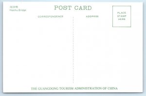 2 Postcards GUANGZHOU Guangdong Province China ~ HAIZHU BRIDGE Birdseye 4x6 