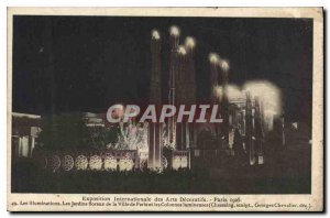 Old Postcard Exposition Internationale des Arts Decoratifs Paris 1925