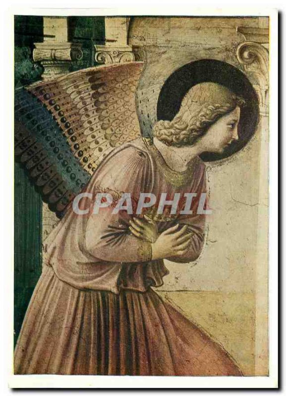 Postcard Modern Beato Angelico Verkundi gungsengel Florenz