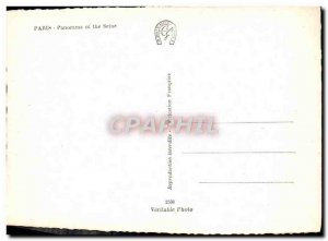 Modern Postcard Panorama Paris on the Seine