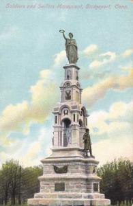 Soldiers and Sailors Monument - Bridgeport CT Connecticut DB