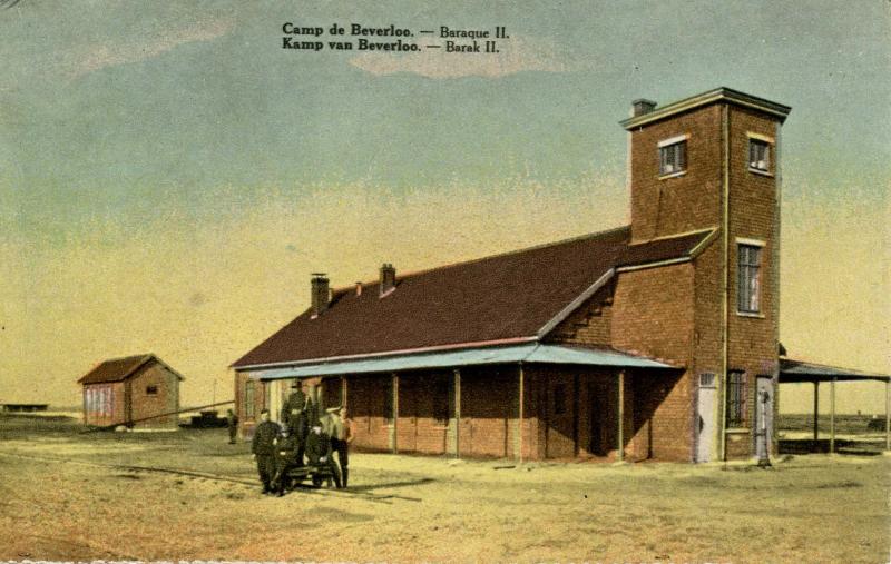 Belgium - Camp Beverloo. Barracks (WWI)