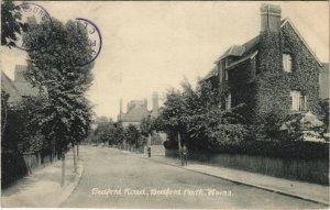 PC UNITED KINGDOM, BEDFORD PARK, BEDFORD ROAD, Vintage Postcard (b32029)