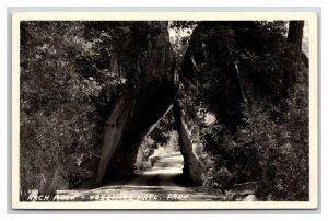 RPPC Arch Rock Yosemite National Park California CA UNP Postcard T7