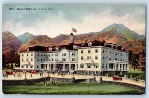 Ester Park Colorado CO Postcard Stanley Hotel Building Shining Movie Kubrick