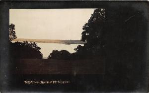 F28/ Mt Vernon Virginia RPPC Postcard c1910 The Potomac River View