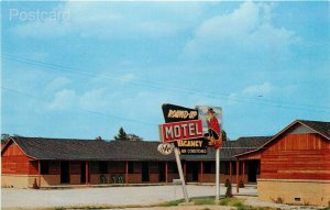 OK, Claremore, Oklahoma, Round-Up Motel, Dexter Press No. 77746