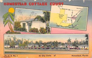 Homestead Cottage Court On US No 1 Homestead FL