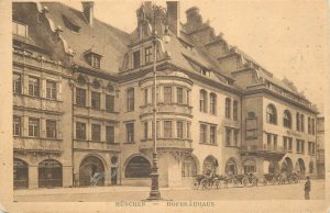 Germany Munich Hofbrauhaus Hofbräuhaus München beer brewery 1910