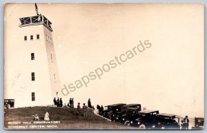 K49/ Somerset Center Michigan RPPC Postcard c1920 Bundy Hill Observatory 26
