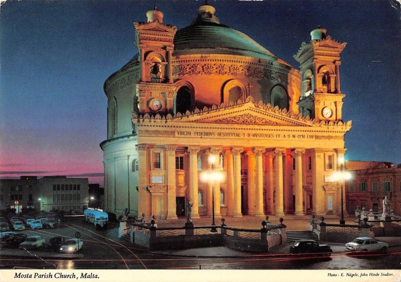 BT2926 Malta mosta parish Church     Malta