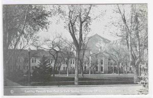 University Colorado Boulder CO 1950s postcard