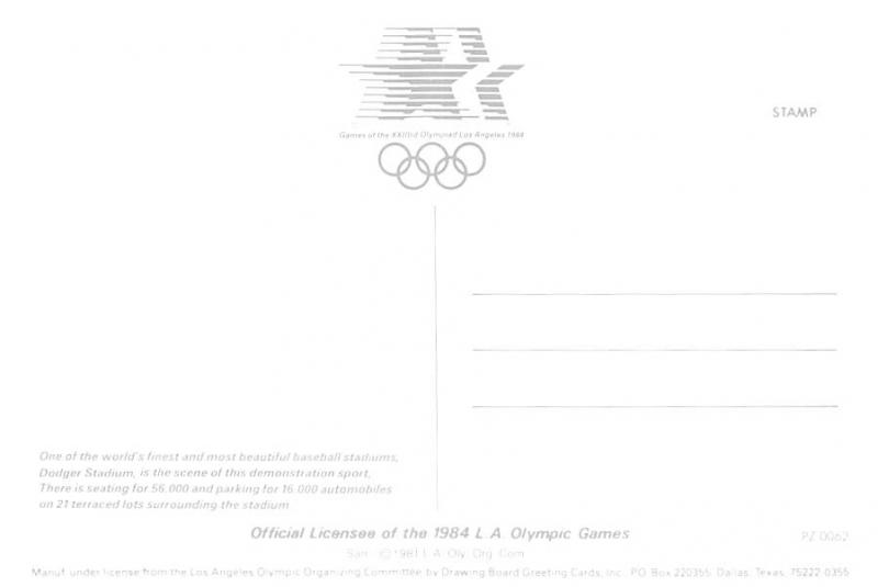 Los Angeles 1984 Olympics - Baseball Stadium