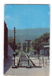 Chattanooga Tennessee TN Postcard 1953 Lookout Mountain Incline