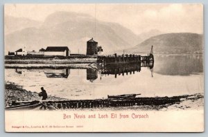 Ben Nevis & Loch Eil From Corpach  Scotland  UK  Postcard