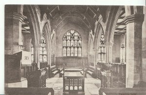 Northumberland Postcard - Chancel - St Michael's Church - Alnwick  ZZ1719