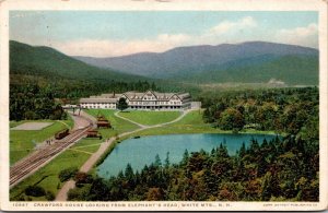 Vtg White Mountains New Hampshire NH Crawford House Hotel 1910s View Postcard