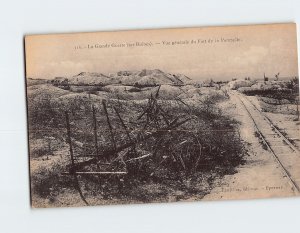 Postcard Vue générale du Fort de la Pompelle La Grande Guerre Puisieulx France