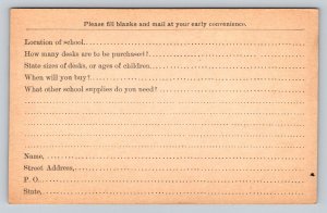 Manitowoc Seating Co.   Wisconsin   Postcard