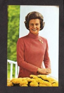 Betty Ford Wife of President Gerald Ford Political Postcard