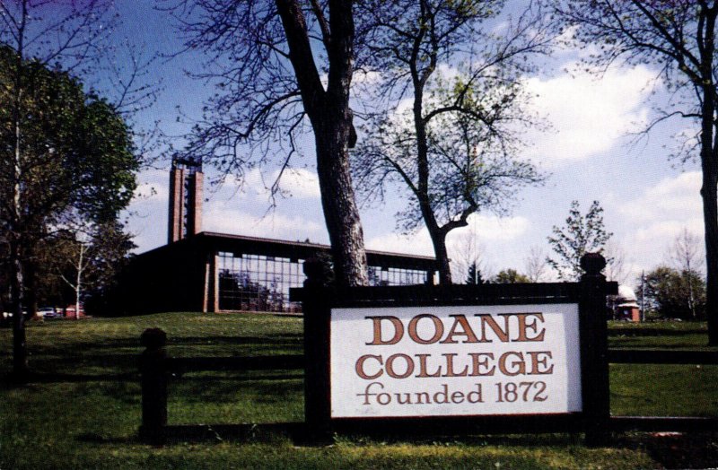 Nebraska Crete Doane College Founded 1872