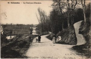 CPA CHATEAUDUN - Le Gué - aux - Chevaux (131629)