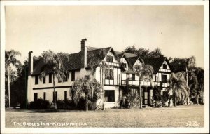 Kissimmee Florida FL Gables Inn CLINE Real Photo Postcard