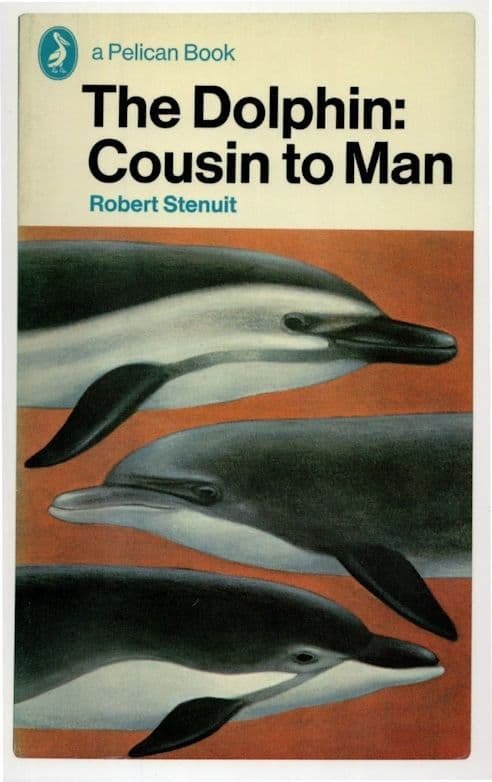 The Dolphin Cousin To Man Robert Stenuit 1971 Book Postcard