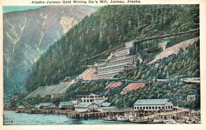 Vintage Postcard Alaska-Juneau Gold Mining Company Mill Juneau Alaska JCC Pub.
