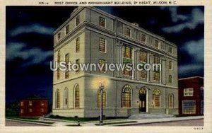 Post Office and Government Building in Wilson, North Carolina