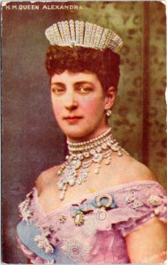 Postcard Royalty - Her Majesty Queen Alexandria of Denmark