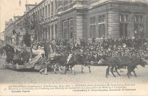 br105008 consciences jubelfeesten antwerpen belgium  Fete jubilaires 1912 anvers