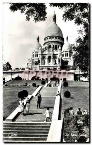 Old Postcard Paris Sacre Coeur Montmarte