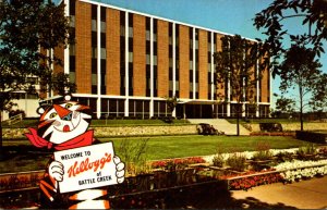 Michigan Battle Creek Welcome To Kellogg'sCompany With Tony The Tiger 1985