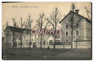 Postcard Old Djon Smoking tobacco Manufacture