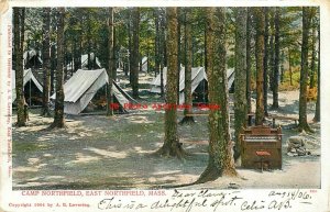 8 Postcards, East Northfield, Massachusetts, Various Views