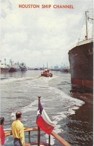 Houston Texas Ship Channel from the deck of the Excursion Boat Sam Houston