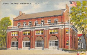 Central firehouse Middleton New York USA New York Fire Department Unused 