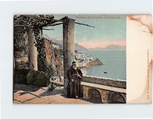 Postcard Panorama del Convento del Cappucini, Amalfi, Italy