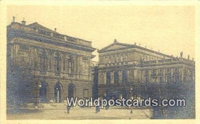 Kunstlerhaus und Musikvereinssaal Wien, Vienna Austria Unused 