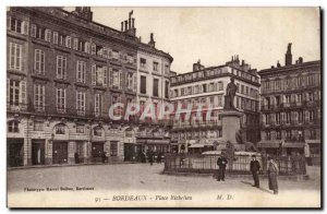 Bordeaux - Place Richelieu - Old Postcard