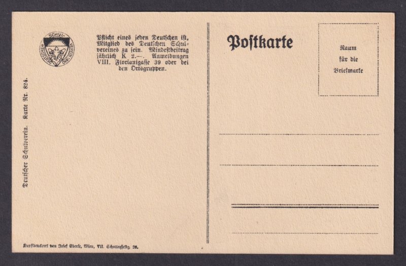 Vintage postcard GERMANY Patriotic WWI